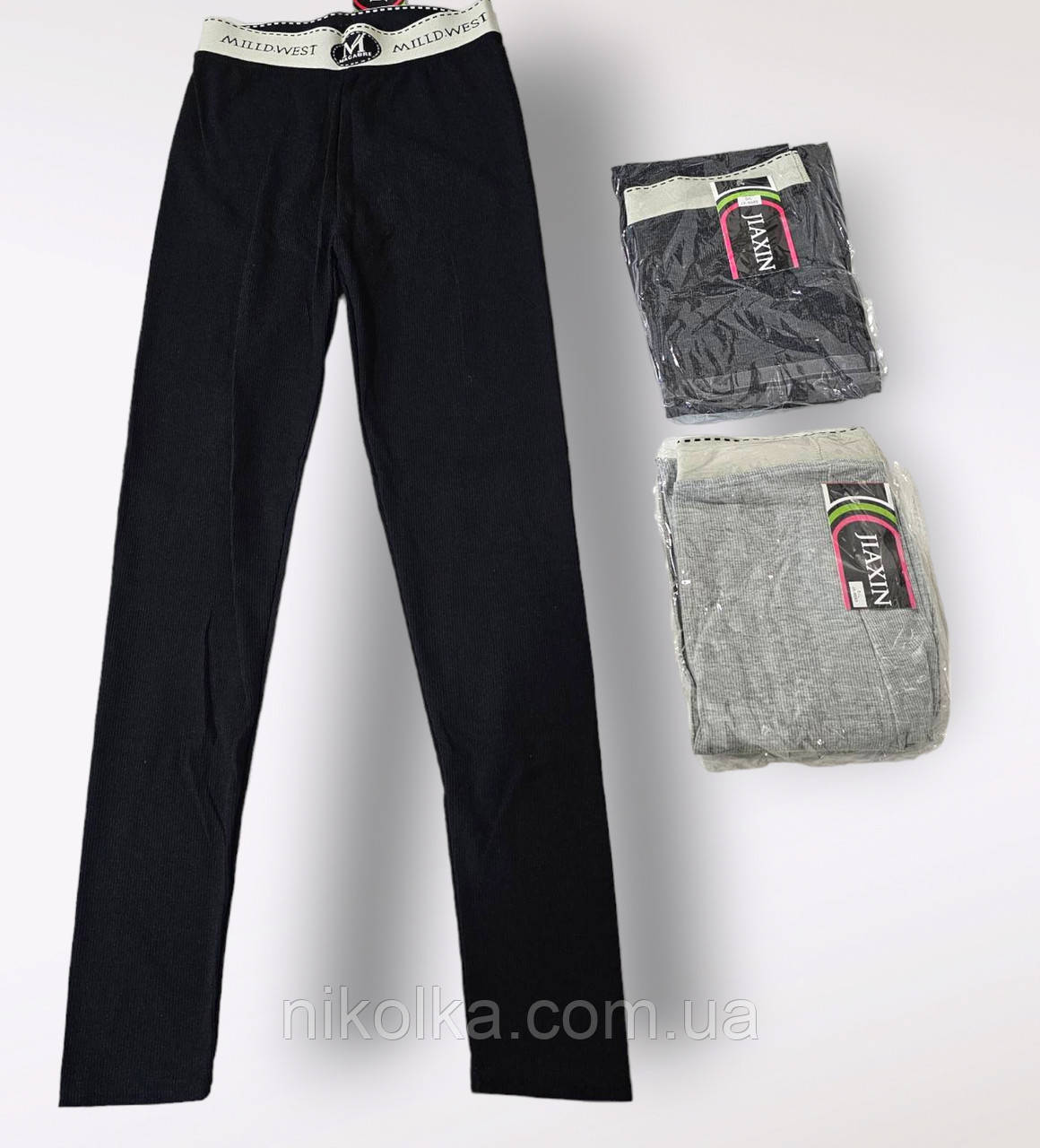 Лосини рубчик жіночі оптом, S/L-L/2XL рр., арт. Hay-JX-8680, фото 1