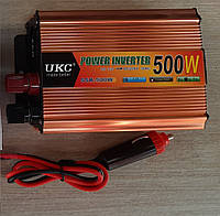 Преобразователь напряжения UKC 500W 12/220В GOLD инвертор