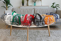 Набір із 3х прозорих сумок у пологовий будинок S+M+L бежеві