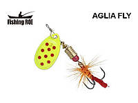 Блесна рыболовная (для спиннинга) Aglia Fly 9gr 1921 SF05034-9-1921 ТМ FISHING ROI BP