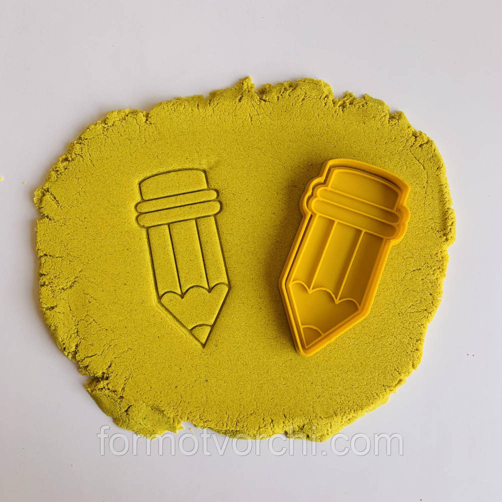 3D-формочки-вирубки для пряників "Олівець 10"