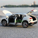 Машинка Lamborghini Urus іграшка моделька металева колекційна 20 см Білий (60184), фото 8