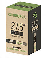 Камера велосипедная Onride 27.5"x1.75-2.15" AV 48