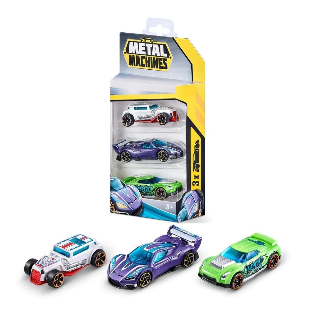 Машинки Zuru Metal Machines – CAR 3 шт (3) 6715: продажа, цена в