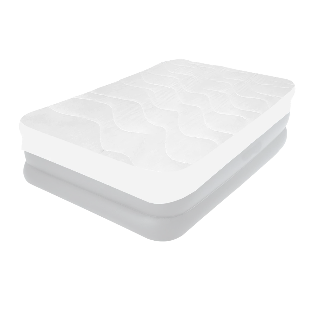 Наматрацник (чохол-наматрацник) InPool 69641, для надувного ліжка одномісного, 90 х 200 х 30, білий