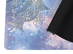 Килимок для йоги та спортивних тренувань Habys, космос 183х61х0,5