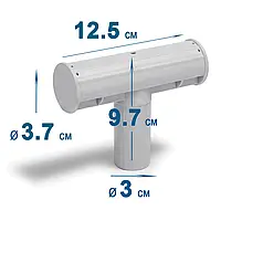 Т-подібна заглушка для стійки Intex 11874 для прямокутних басейнів Small Frame 300х200х75, 260х160х65,