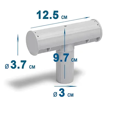 Т-подібна заглушка для стійки Intex 11874 для прямокутних басейнів Small Frame 300х200х75, 260х160х65,, фото 2