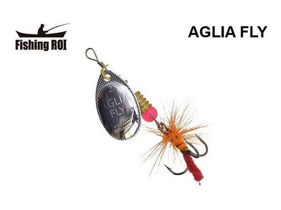 Блешня риболовна (для спінінгу) Aglia Fly 9gr 001 SF05034-9-001 ТМ FISHING ROI FG, фото 1