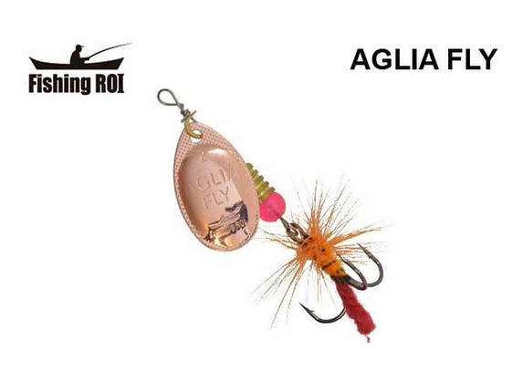 Блешня риболовна (для спінінгу) Aglia Fly 6gr 003 SF05034-6-003 ТМ FISHING ROI FG, фото 1