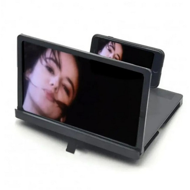 Підставка для телефону зі збільшенням екрану Enlarged screen 9D F8 Black S