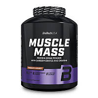 Гейнер BioTech USA Muscle Mass (4 kg, полуниця)