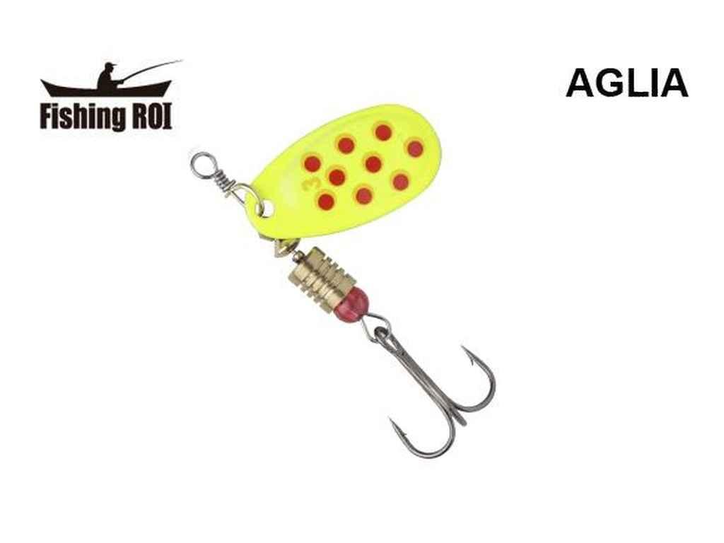 Блешня риболовна (для спінінгу) Aglia 6г 1921 SF0533-6-1921 ТМ FISHING ROI FG