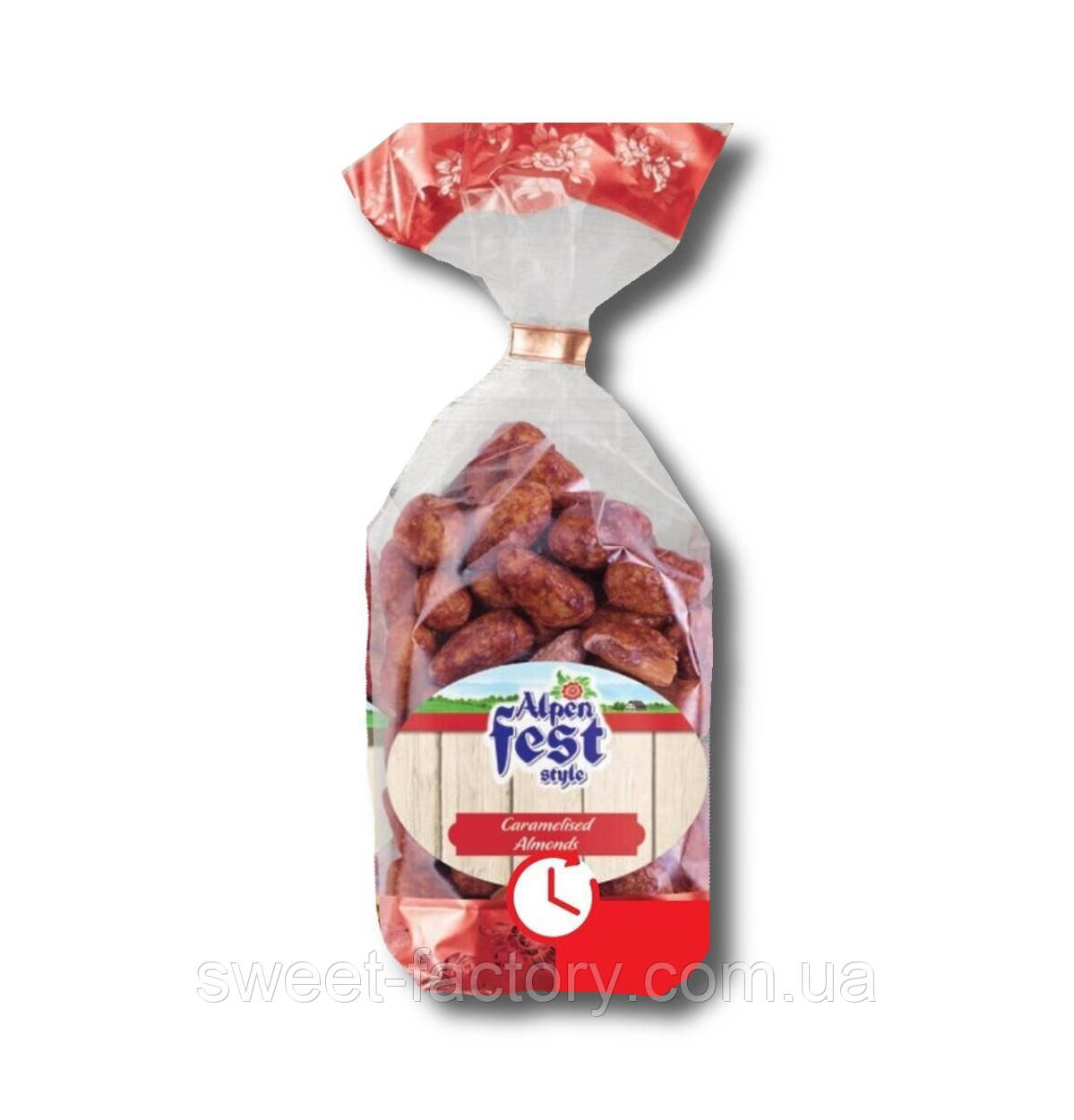 Мигдаль у солодкій глазурі Alpen Fest Style Roaster Almonds 200g, фото 1