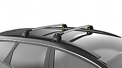 Багажник на рейлінги Turtle AIR 2 Honda CR-V 2012-2018 Сріблястий MC02003-9498S