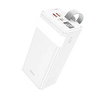 Повербанк УМБ Power Bank HOCO J86 Powermaster с функцией настольной лампы 40000mAh, белое ТМ