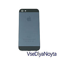 Задняя крышка для Apple iPhone 5, black, оригинал