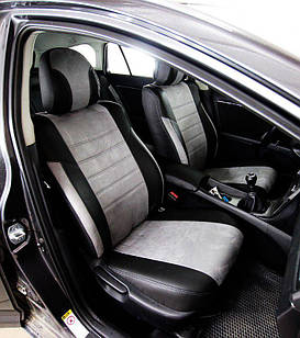 Чохли на сидіння  Комбіновані (Экошкіра+Антара) ELA008