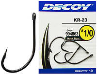 Крючок Decoy KR-23 Black Nickeled 5, 12 шт. (69400) 1562.03.20