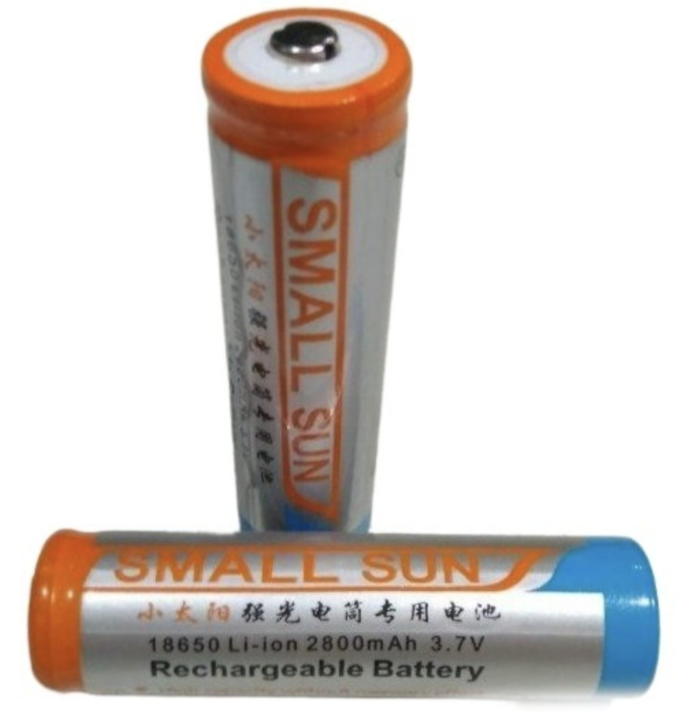 Акумулятор батарейка Small Sun, Li-ion 18650 2200 mAh
