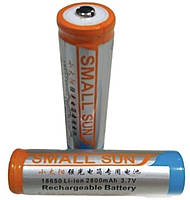 Акумулятор батарейка Small Sun, Li-ion 18650 2200 mAh