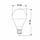Світлодіодна лампа 7W E14 LED 4100K нейтральна, фото 3