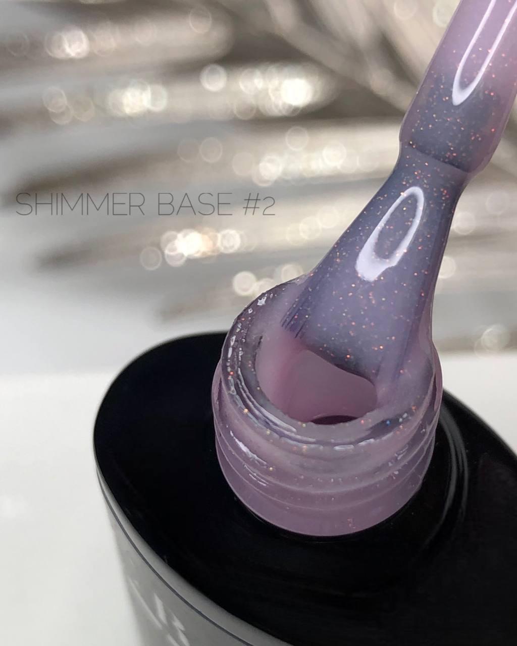 База Crooz Shimmer Base (з шимером) №02, 8 мл, фото 1