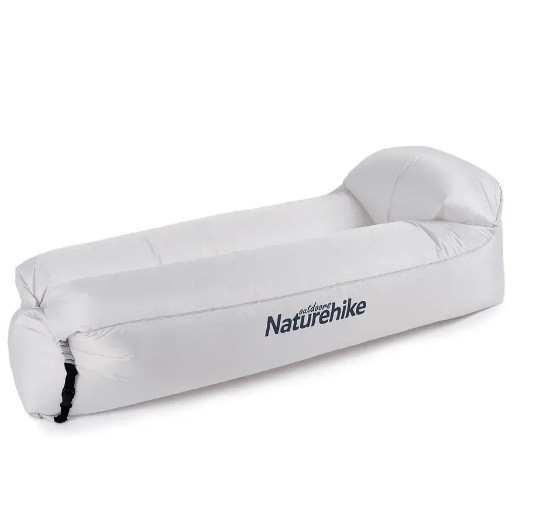 Надувний диван ламзак Naturehike NH20FCD06 сірого кольору