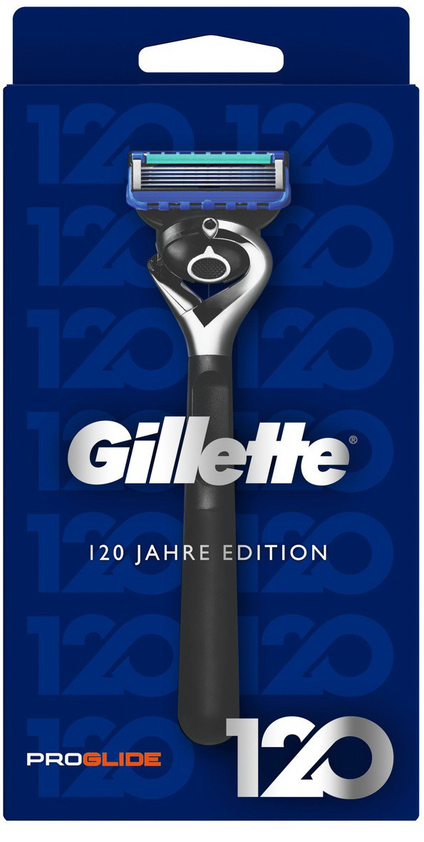 Станок Gillette Fusion PROGLIDE (1) 120 JAHRE Edition