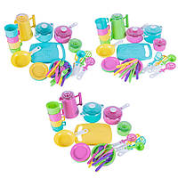 Набор посуды 110 в.2 "Iriska6" в пакеті (15) 2 цвета "Orion"