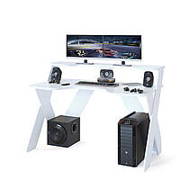 Пк геймерські столи XGamer 12 Сучасний комп'ютерний стіл 120 см Ігровий стіл для комп'ютера геймерський