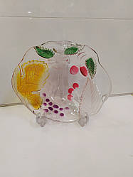 Салатник скляний  19*16 см