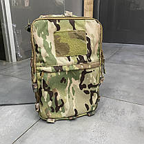 Підсумок-рюкзак сухарний на плитоноску з Моллі, Мультикам, WINTAC, Cordura 1000D, сумка сухарна тактична, сумка сухарка армійська, фото 4