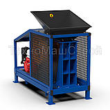 Щокова дробарка бензиновий двигун 7 к.с. для будівельних відходів (камінь, керпіч, бетон) BIZON-150, фото 2