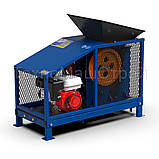 Щокова дробарка бензиновий двигун 7 к.с. для будівельних відходів (камінь, керпіч, бетон) BIZON-150, фото 5