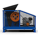 Щокова дробарка бензиновий двигун 7 к.с. для будівельних відходів (камінь, керпіч, бетон) BIZON-150, фото 6