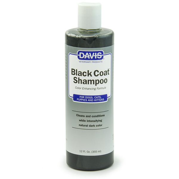 Шампунь Davis Black Coat Shampoo для чорної шерсті собак і котів 355 мл (87717900380)