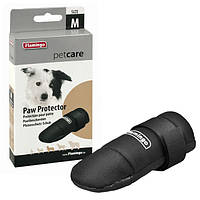 Захисний черевик для собак порід бордер-колі фокстер'єр бультер'єр Flamingo Paw Protector M Чорний