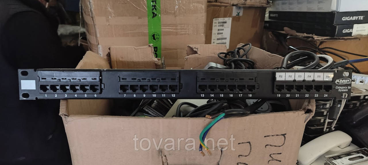 Патч панель AMP 24-port № 232104101