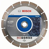 Алмазний відрізний круг по каменю Bosch PF Stone (230-22.23) (2608603238). Оригінал