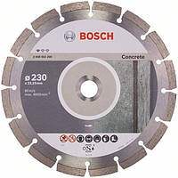 Алмазний відрізний круг по бетону Bosch PF Concrete (230-22.23) (2608603243). Оригінал