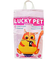 Наповнювач для котів Lucky Pet великий Бентонітовий грудкуючий 5 кг (4820224210117)