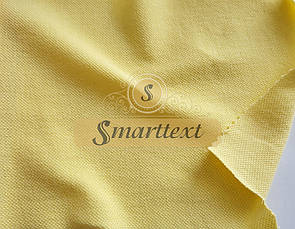 Тканина трикотаж лакоста (Поло) лимонний