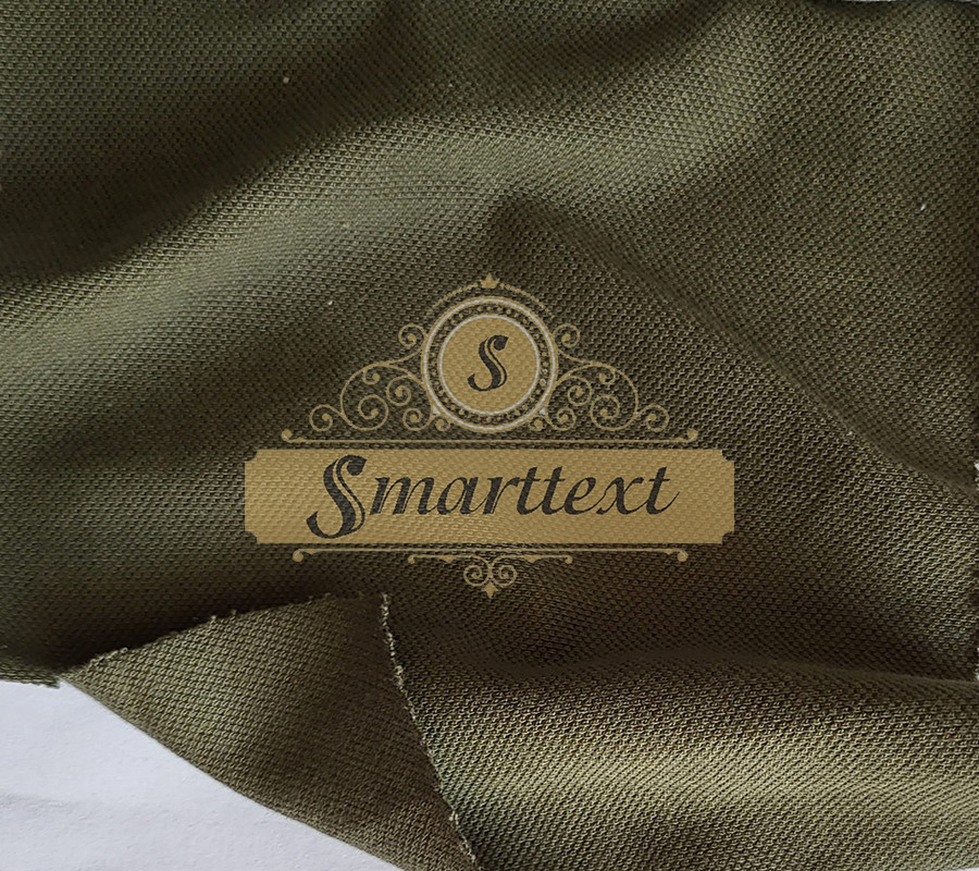 Тканина трикотаж лакоста (Поло) хакі, фото 1