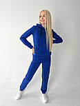 Жіночий спортивний костюм на флісі "Impuls" Батал, фото 6