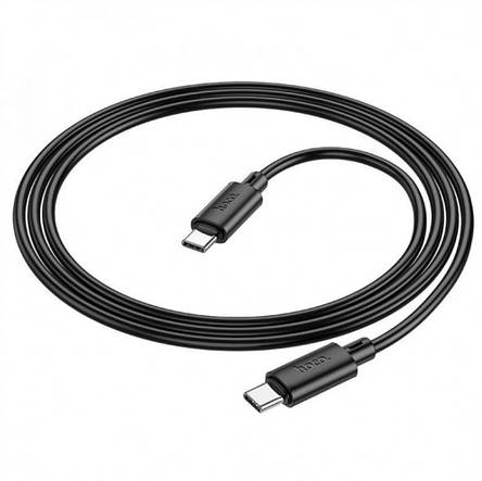 Кабель Hoco X88 Gratified 60W charging data cable for Type-C to Type-C Black, фото 3