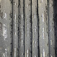 Мраморная ткань на метраж темно-серая, высота 2.8 м на метраж (M19-21)