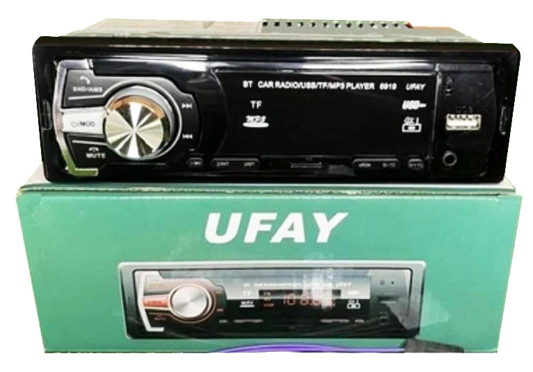 Автомагнітола UFAY 6919 Bluetooth 4x50W автомобільна магнітола Чорний