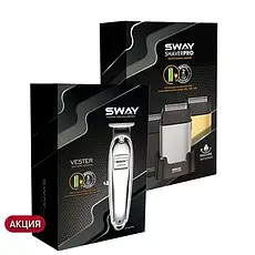 Комбо-набір для стрижки тример та шейвер Sway Vester, Shaver Pro Silver (115 KIT9), фото 3