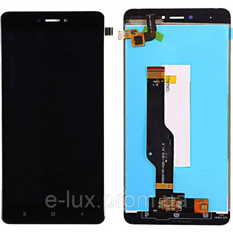Дисплей (модуль) для Xiaomi Redmi 4x экран и сенсор, черный высокого качества - фото 1 - id-p1016254406
